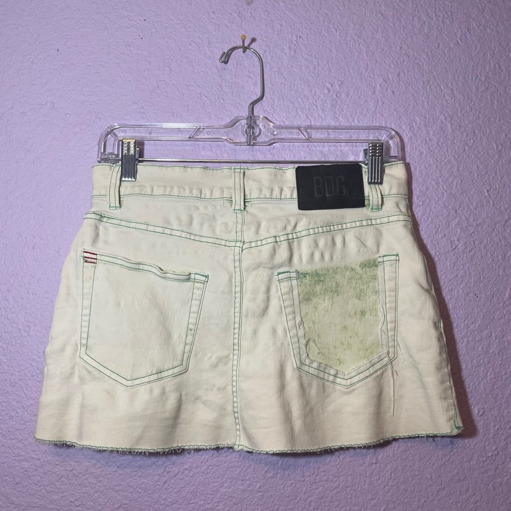 BDG Lime Green Mini Skirt